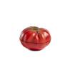 100% Chef Tomato red resin cup with lid 6.08 oz.