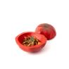 100% Chef Tomato red resin cup with lid 6.08 oz.