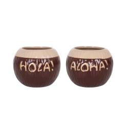 Hola porcelain tiki mug 15.21 oz.