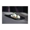 Piatto Roman XL 100% Chef in marmo nero cm 27x13