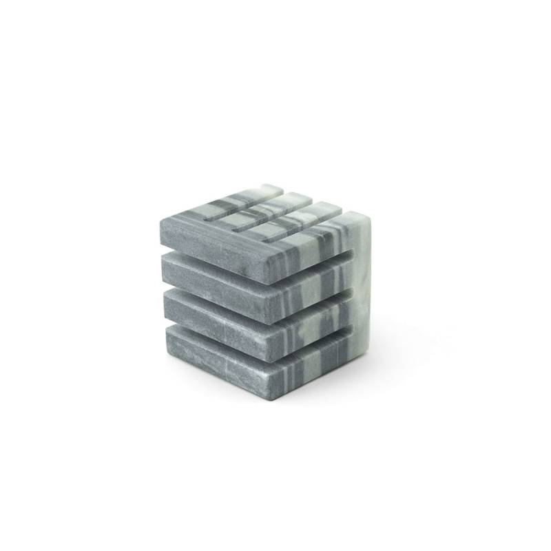 100% Chef Rubicube grey marble stand 3.15 inch