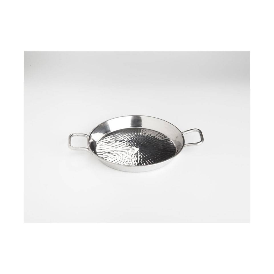 Mini paellera XS 100% Chef in acciaio inox cm 10