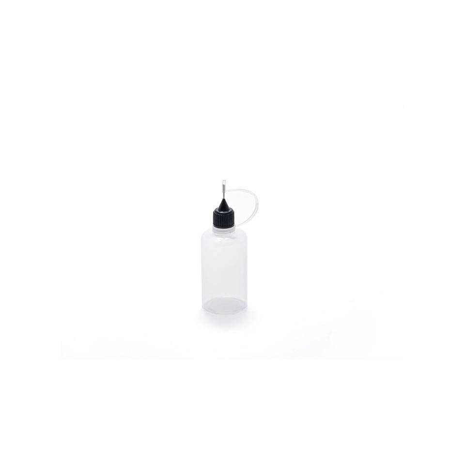 100% Chef Mini precision squeeze bottle with needle and cap 1.69 oz.