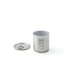 100% Chef disposable mini tin can cup with lid 8.45 oz.