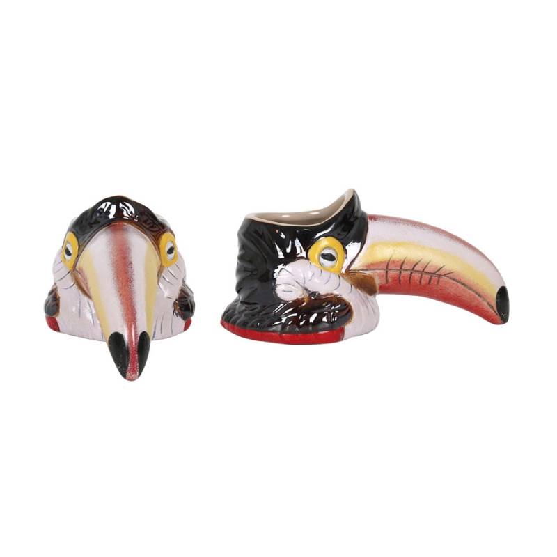 Tucan porcelain tiki mug 9.47 oz.