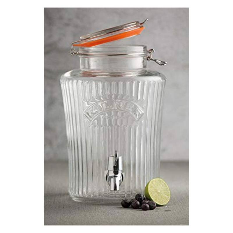 Kilner Vintage glass drink dispenser with tap 1.32 gal