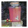 Dispenser drink vintage con rubinetto Kilner in vetro lt 5