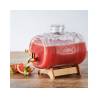 Dispenser barrel con rubinetto e supporto Kilner in vetro lt 3,5