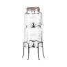 Kilner-Glas-Doppelgetränkespender mit Ständer und Hahn lt 2.1-3.1