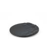 Cubic XS 100% Chef black porcelain plate 20 cm