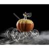 Bicchiere Cinderella Pumpkin 100% Chef con cannuccia in vetro borosilicato cl 34