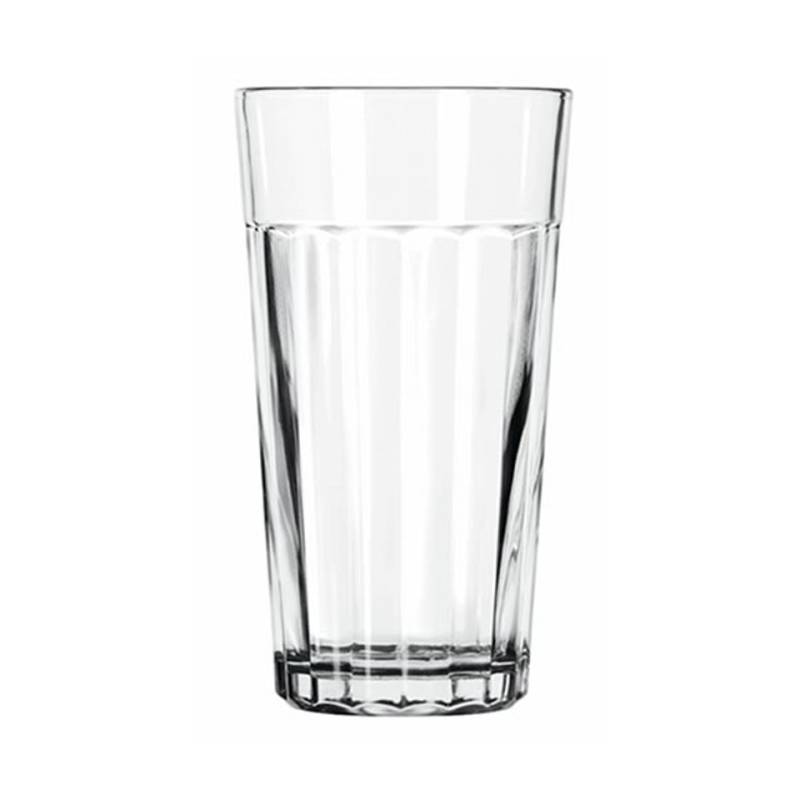 Libbey Paneled soft drink glass 15.89 oz.