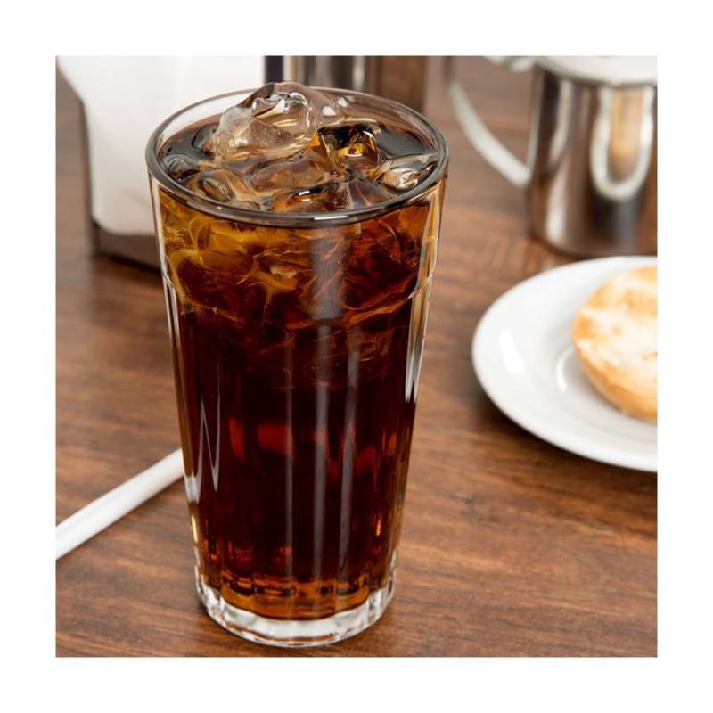 Libbey Paneled soft drink glass 15.89 oz.