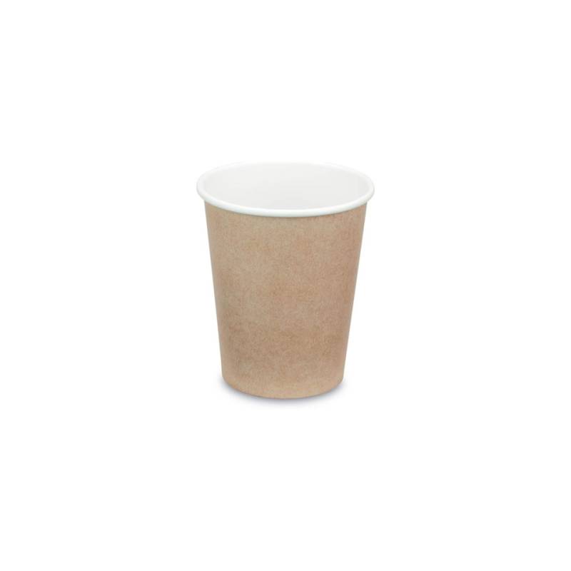 Bicchiere cappuccino in carta kraft cl 25