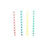 Spiral mixed colours paper straws 7.87x0.23 inch