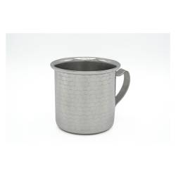 Stainless steel mug with decoration 10.14 oz.