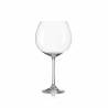 Red wine ballon glass goblet with notch 22.65 oz.