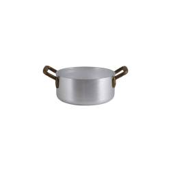 2-handled aluminium casserole 4.92 inch