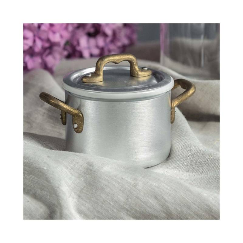 2-handled aluminium pot 4.13 inch