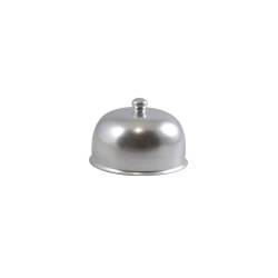 Mini cloche in alluminio opaco cm 9,8