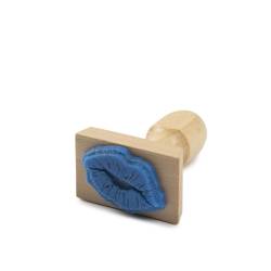 Smack 100% Chef silicone stamp with wooden handle cm 4x3