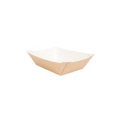 Brown paper mini boat 4.21x2.83x1.18 inch