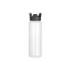 Transparent polyethylene anti-drip squeeze bottle 7.77 oz.