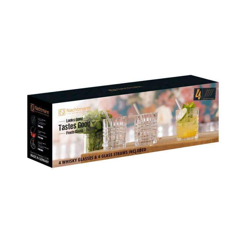 Set bicchieri Tastes Good Square Highland Nachtmann in vetro cl 34,5