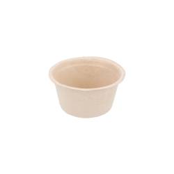 Bionic ecru bagasse cup 1.86 oz.