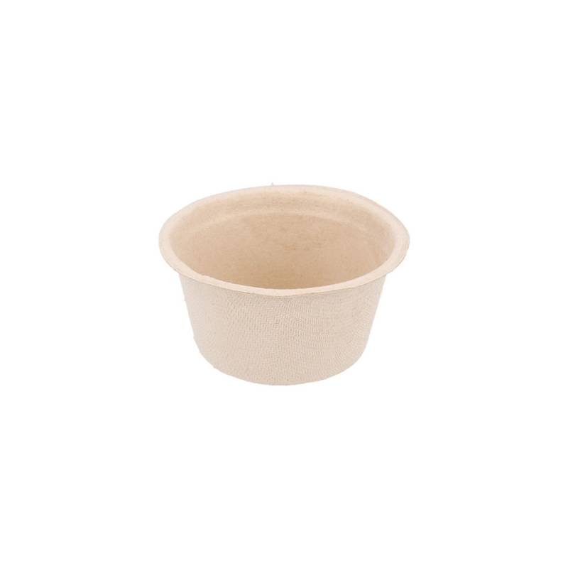 Bionic ecru bagasse cup 1.86 oz.