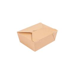 American kraft greaseproof paper container 5.98x4.72x2.56 inch