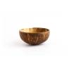 Iconic smooth natural brown coconut bowl