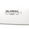 Global stainless steel Santoku knife 7.08 inch