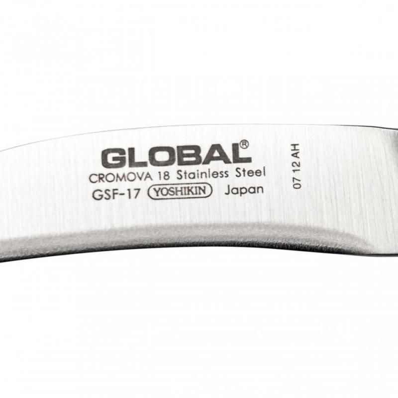 Spelucchino curvo Global in acciaio inox cm 6
