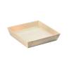 Samurai natural wood tray 2..3x2.36x0.59 inch