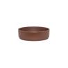 Cali Redwood Creations brown redwood melamine stackable saucer 16 cm