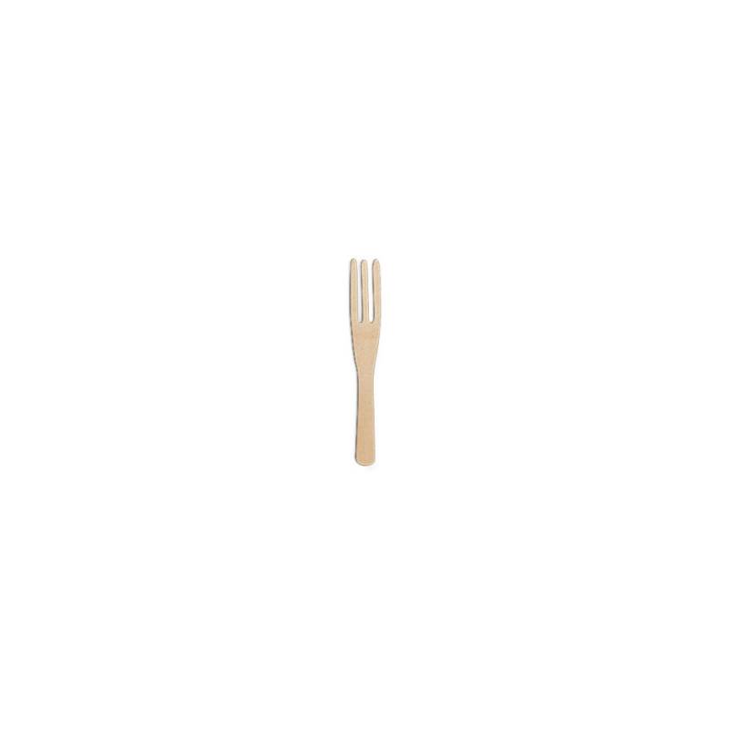 Jungle 3-pronged wooden mini fork 3.15 inch