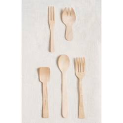 Jungle 3-pronged wooden mini fork 3.15 inch