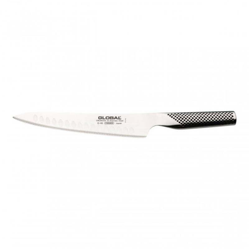 Global stainless steel sushi fish knife with flexible blade 5.70 inch