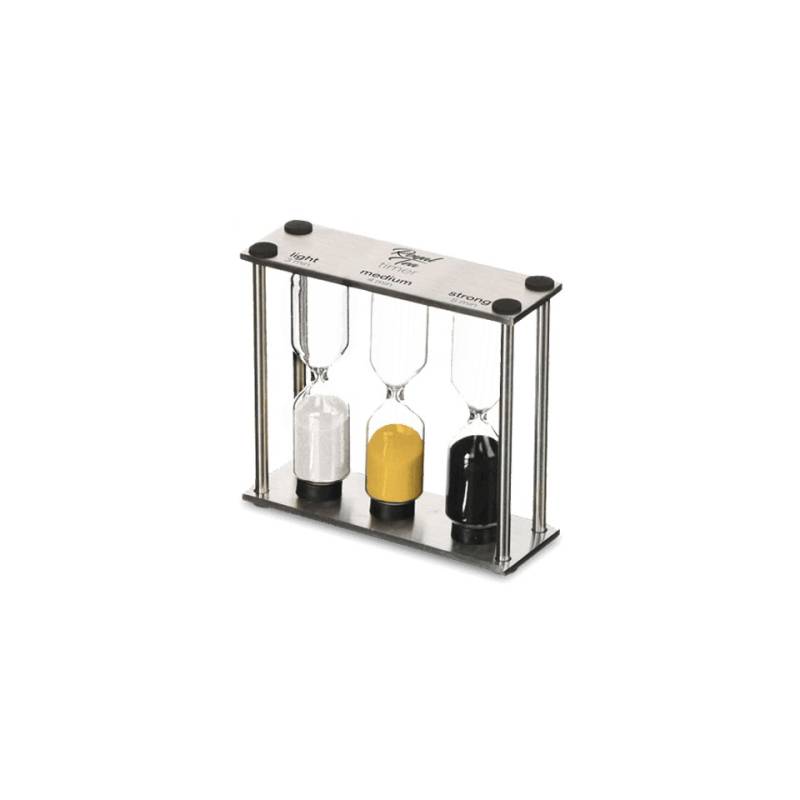 Triple tea hourglass timer 