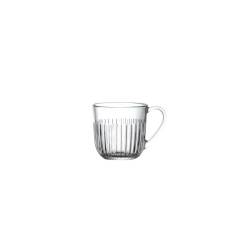 Ouessant glass cappuccino cup 9.13 inch