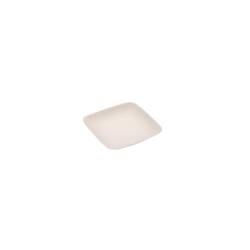 Bagasse square saucer 2.60x2.60 inch