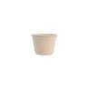 Bionic ecru bagasse round cup 4.73 oz.