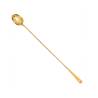 Biloxi Urban Bar perforated bar spoon in gold steel cm 34.5