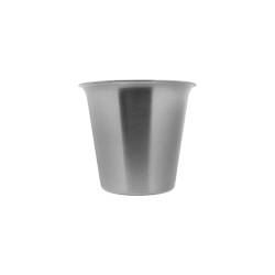 Brushed stainless steel wine bucket 8.66x7.71 inch