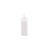 Transparent pe squeeze bottle transparent with cap 5.07 oz.