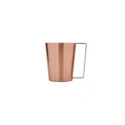 Coppered stainless steel Moscow Mule mug 13.52 oz.