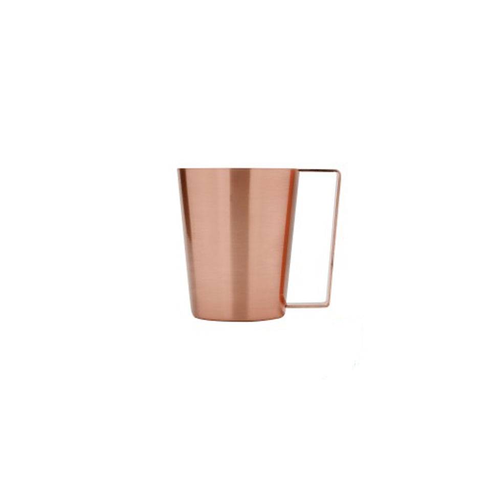 Coppered stainless steel Moscow Mule mug 13.52 oz.