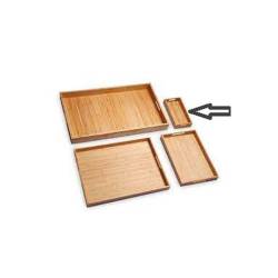Bamboo wood tray 7.87x3.93x1.18 inch