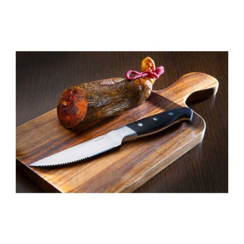 Acacia wood chopping board with handle 14.96x7.08x0.78 inch